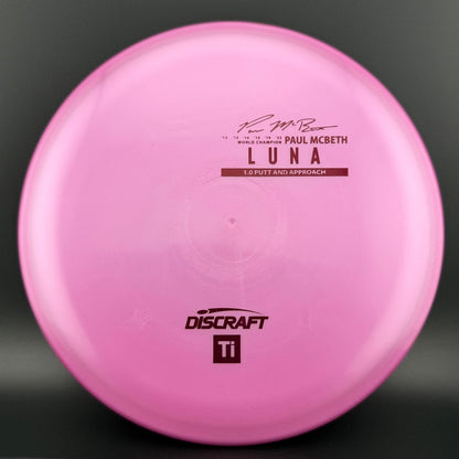 Titanium Luna - First Run - Paul McBeth