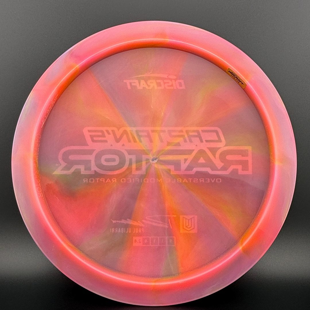 Special Z Blend Captain's Raptor - Paul Ulibarri 2025 Signature Series