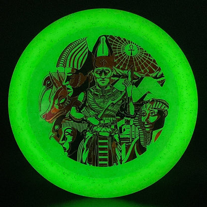 Metal Flake Glow Aztec X-Out - Gods of Egypt