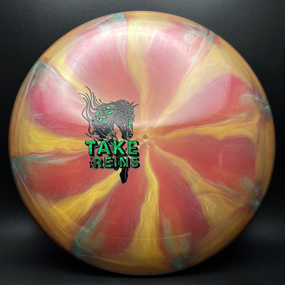 Sublime Swirl Mustang - "Take The Reins" Mini Stamp
