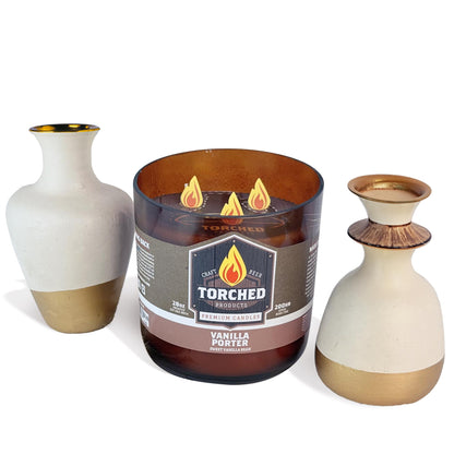 Vanilla Porter Beer Candle