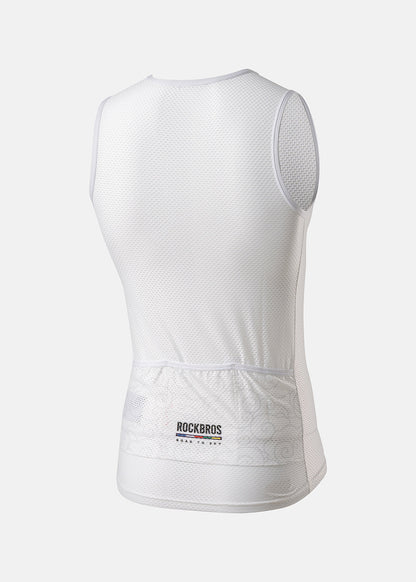 【ROAD TO SKY】Unisex Sleeveless Mesh Cycling Base Layer in Various Colours