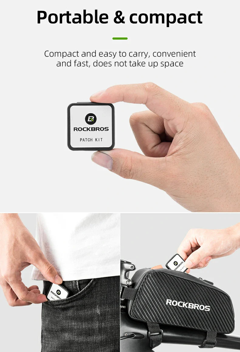 Ultra-Mini Tire Patch Kit – Super Lightweight Ultra-Slim Pocket-Friendly