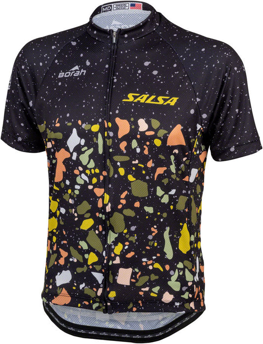 Salsa Men's Terrazzo Jersey - Small Black