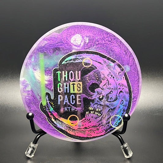 Custom Resin Mini - Blue Green Glow TSA Artwork