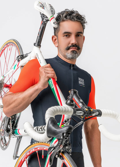 【ROAD TO SKY】by ROCKBROS Men's Short-Sleeve Cycling Jersey in Various Colours