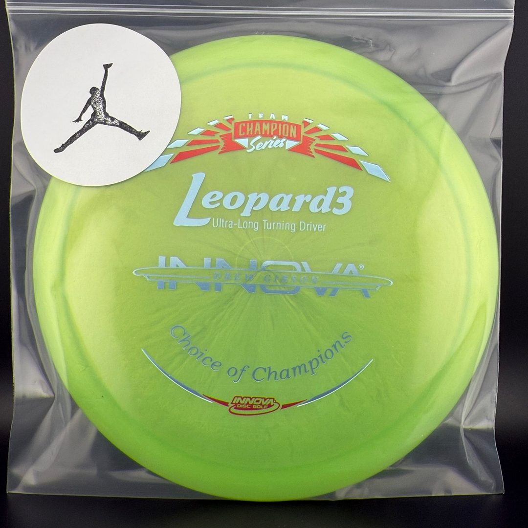 Luster Champion Leopard3 - 2019 Team Champion Jumpman *Gibson Stash*