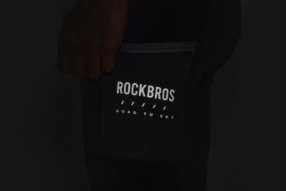 【ROAD TO SKY】by ROCKBROS Men's Cycling Bib Shorts in Grey