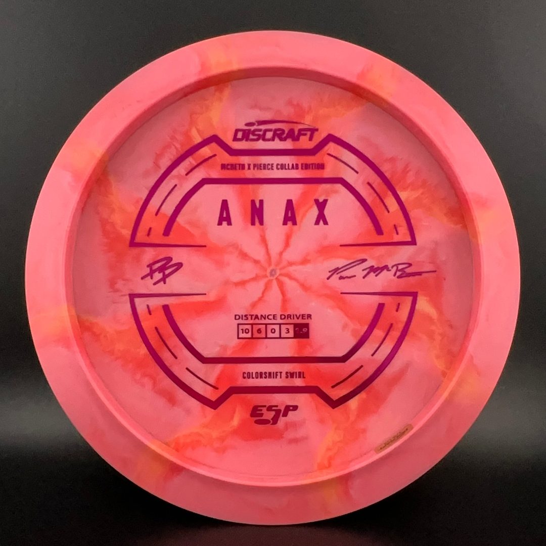 Colorshift Swirl ESP Anax -  McBeth X Pierce Collab Edition