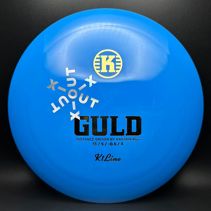 K1 Guld - X-Out Snowflake Stamp