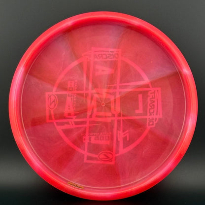 Z Swirl Luna - Stock Z Stamp - Misprint