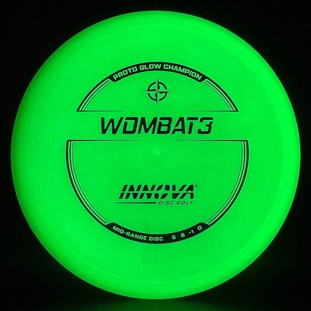Proto Glow Champion Wombat3