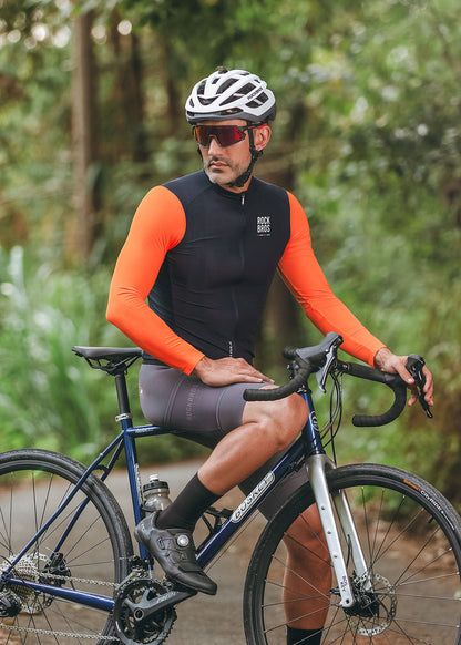 【ROAD TO SKY】by ROCKBROS Men's Long-Sleeve Cycling Jersey in Various Colours