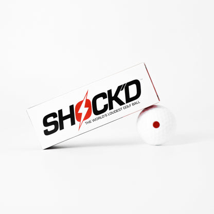 BUY 3 GET 1 FREE BUNDLE - SHOCK'D Golf Balls