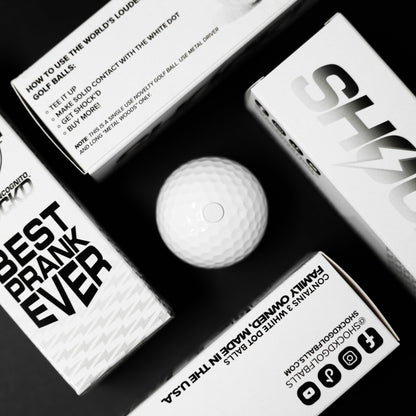 SHOCK'D Golf Balls - Incognito