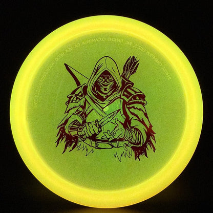 Classic Glow Champion Fairway Disc - Dark Rebel