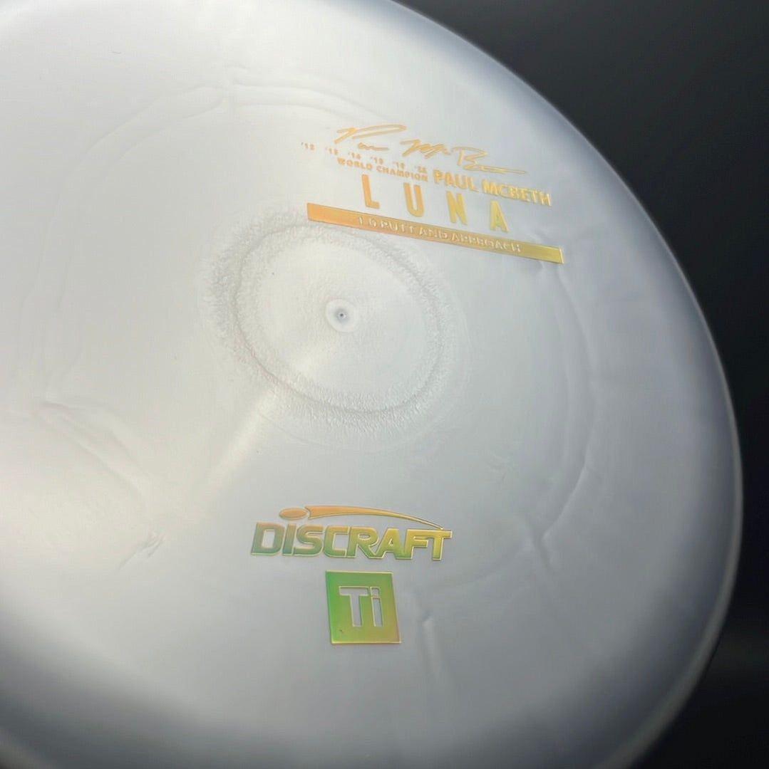 Titanium Luna - First Run - Paul McBeth