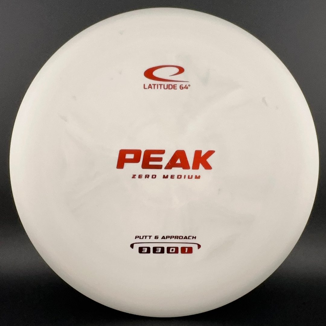 Zero Medium Peak - First Run