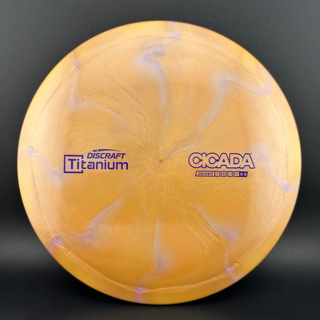 Titanium Swirl Cicada
