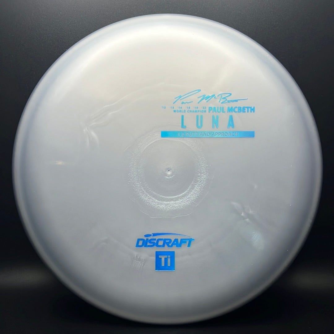 Titanium Luna - First Run - Paul McBeth