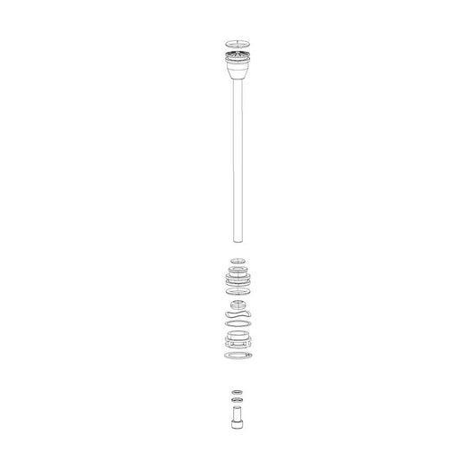 RockShox Solo Air Spring for RVL SA 140 BLK 140mm 11.4018.010.128