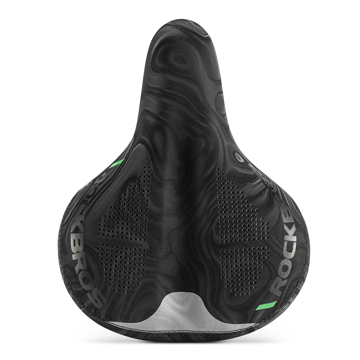 Adjustable Air Cushion Bike Saddle Wide Comfort Shock Absorbing Seat