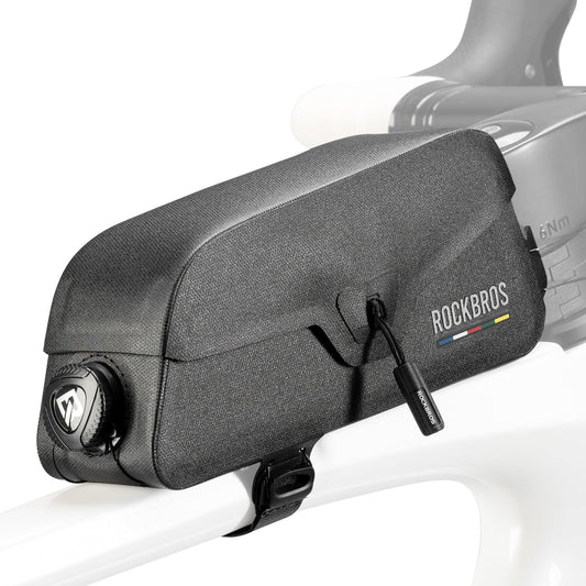 ROCKBROS Road To Sky 100%Waterproof Magnetic Bike Top Tube Frame Bag 0.6L/0.9L