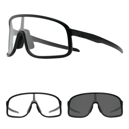 ROCKBROS Cycling Sunglasses Photochromic Polarized Sports Glasses UV400 Unisex
