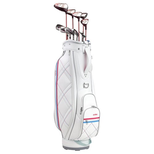 XXIO 13 Ladies Bordeaux 10-Piece Complete Set  Right Ladies Standard