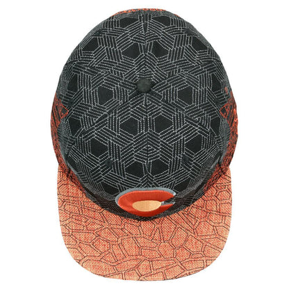 Red Rocks Black Snapback Hat