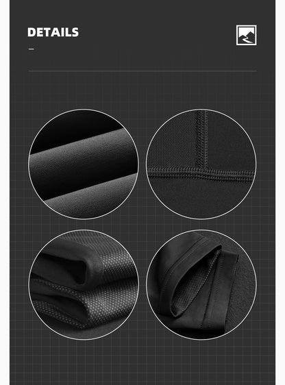 【ROAD TO SKY】by ROCKBROS Men's Cycling Tights in Black