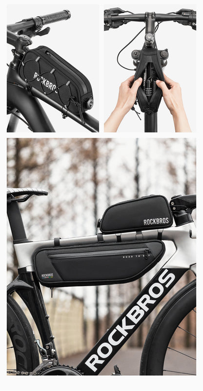【ROAD TO SKY】by ROCKBROS Deluxe Top Tube Cycling Bag in Various Colours