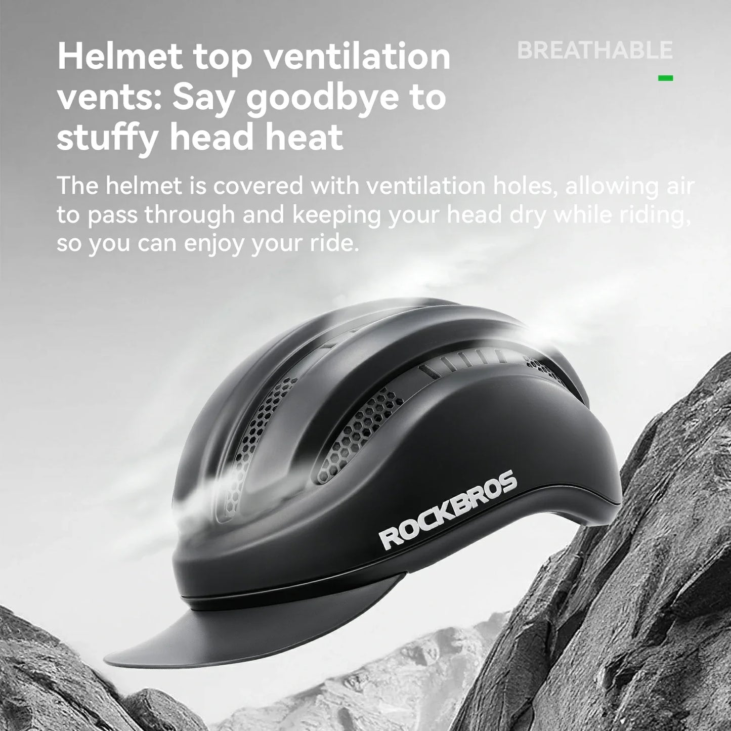Bike Cycling Helmet with Magnetic Visor
