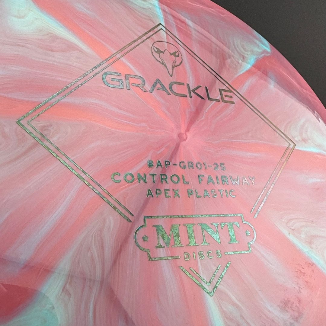 Swirly Apex Grackle - First Run
