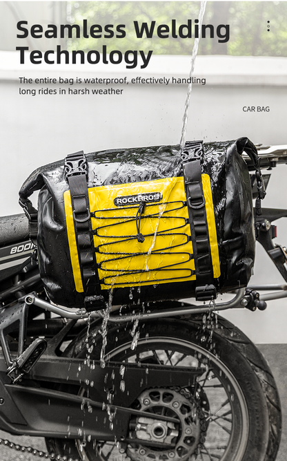 Waterproof Motorcycle Saddle Bags Durable Removable 60L(Pair)