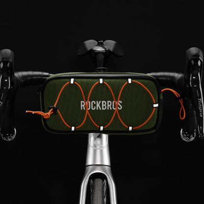 【ROAD TO SKY】 ROCKBROS Deluxe Large Handlebar Bag Cycling Front Frame Bag in Various Colours