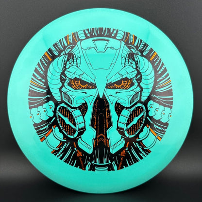 Biohazard Star Destroyer - 2 Foil XL Stamp by Michael Barnard