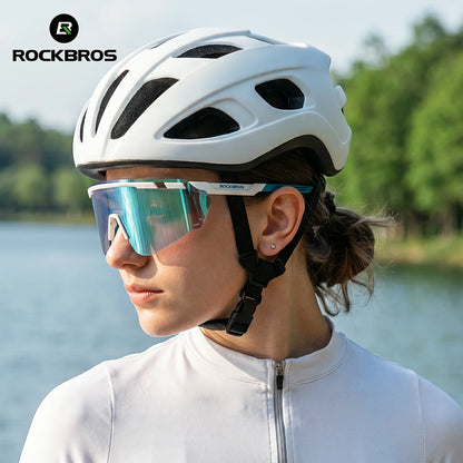 Photochromic Cycling Sunglasses with UV400 Protection, Prescription Ready