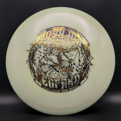 Swirly Star Leopard3 - Lisa Fajkus 2020 TS - X-Out Double Stamp