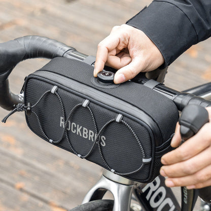 【ROAD TO SKY】 ROCKBROS Deluxe Large Handlebar Bag Cycling Front Frame Bag in Various Colours