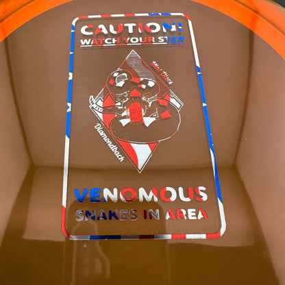 Eternal Diamondback - CAUTION Stamp
