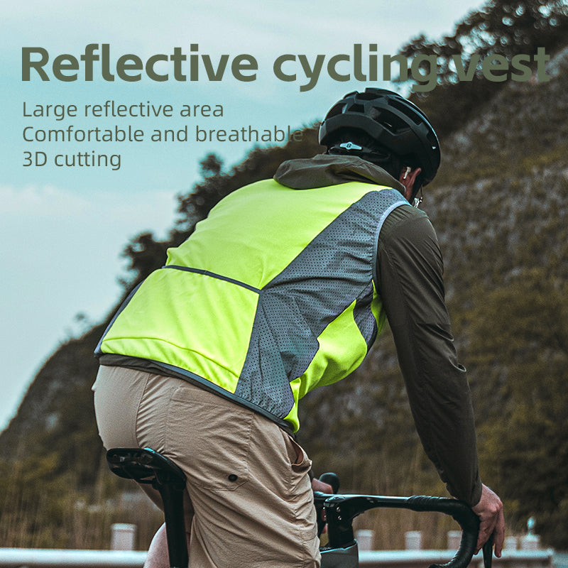 Cycling Vest Unisex Reflective Breathable Night Running