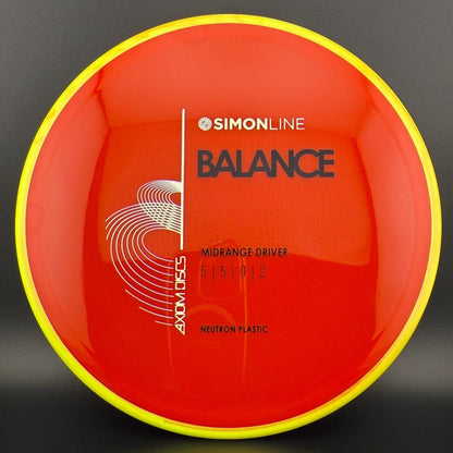 Neutron Balance - Simon Line
