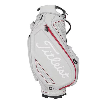 Titleist Folds of Honor Tour Staff Bag Gray/Royal/Dark Red