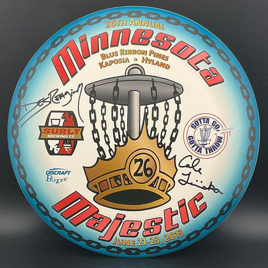 ESP Super Color Buzzz *Signed* - 2013 Minnesota Majestic - Des and Cale!