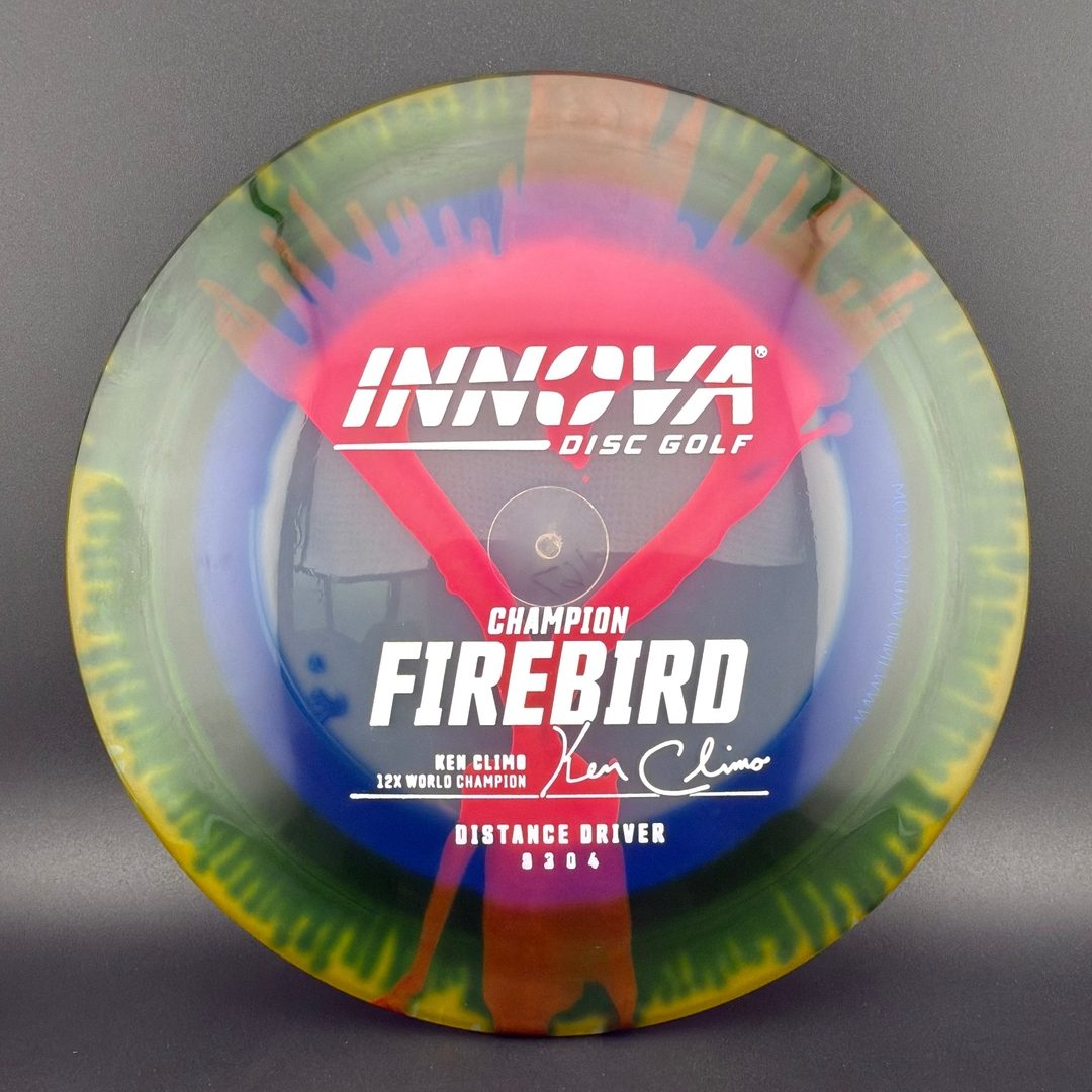 I-Dye Champion Firebird - Ken Climo 12x World Champ