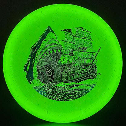 Metal Flake Glow C-Blend Galleon (First Run) "Megalodon" by Ripper Studios