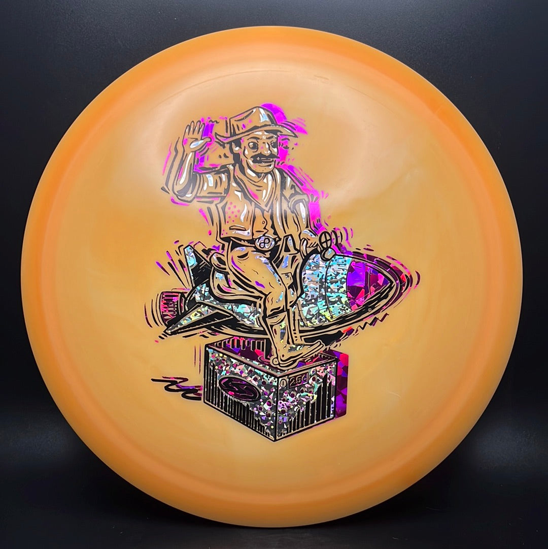 Bravo Guadalupe - "Ride Em Rocket Cowboy" Triple Foil