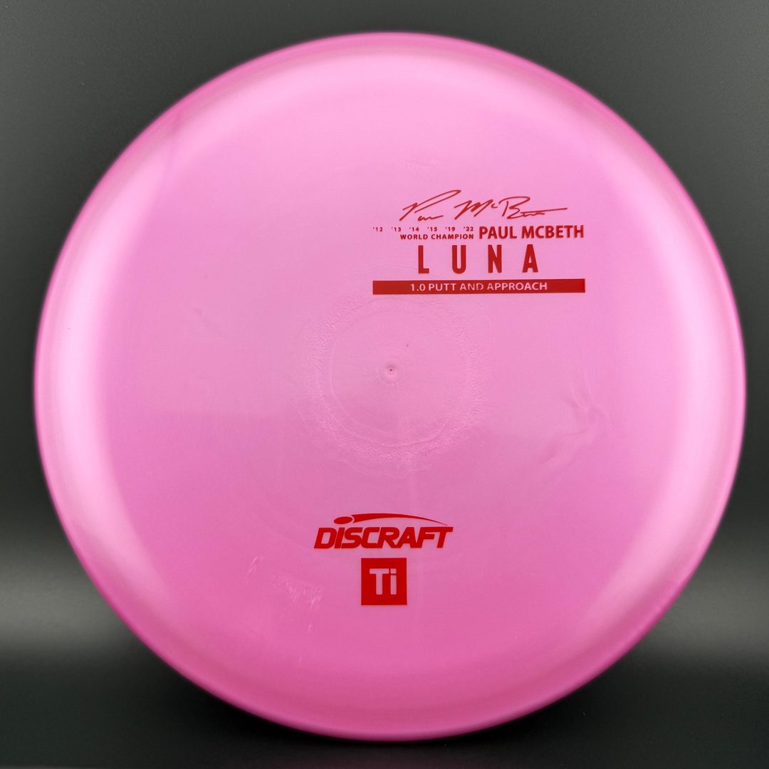 Titanium Luna - First Run - Paul McBeth