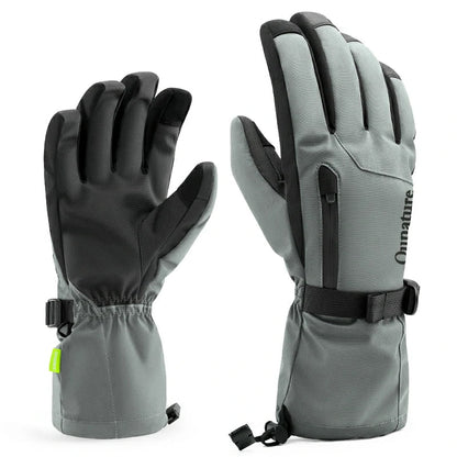 Qunature Ski Gloves  Multi-Fabric, Touchscreen, Warmth Lock